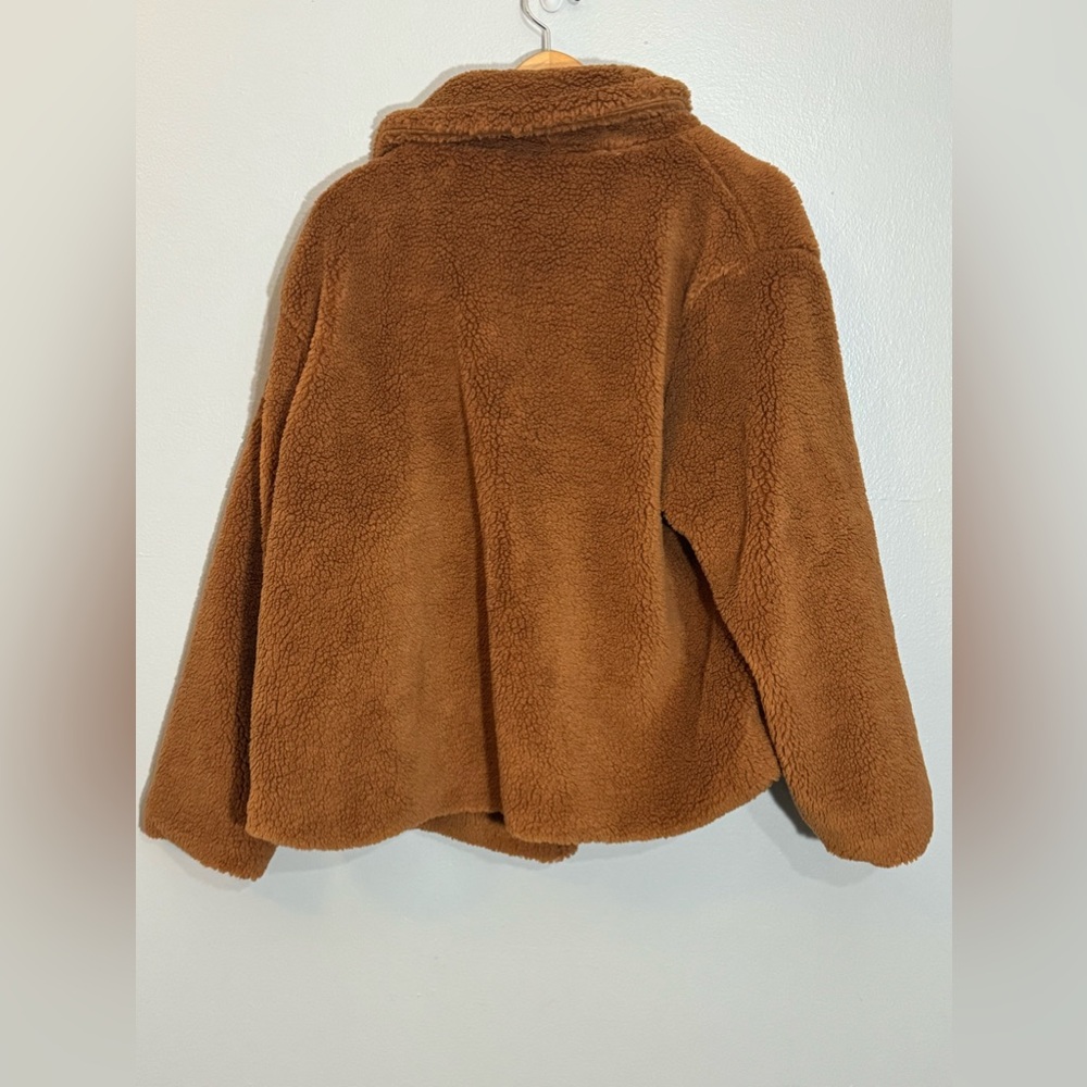 GAP Women's Double Breasted Look Casual Ultra-Soft Sherpa Jacket | XL - Picture 5 of 5